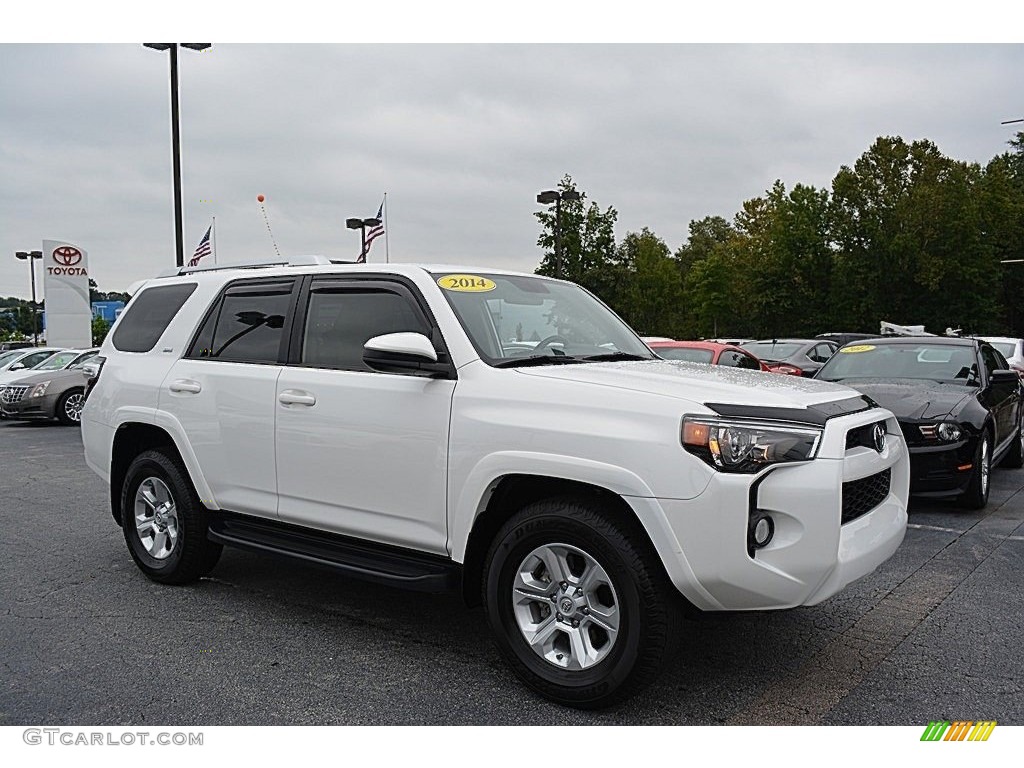 Super White Toyota 4Runner