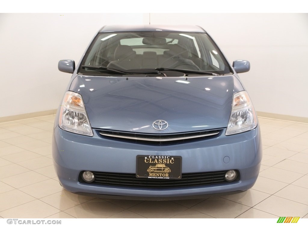 2008 Prius Hybrid - Seaside Blue Pearl / Bisque photo #2