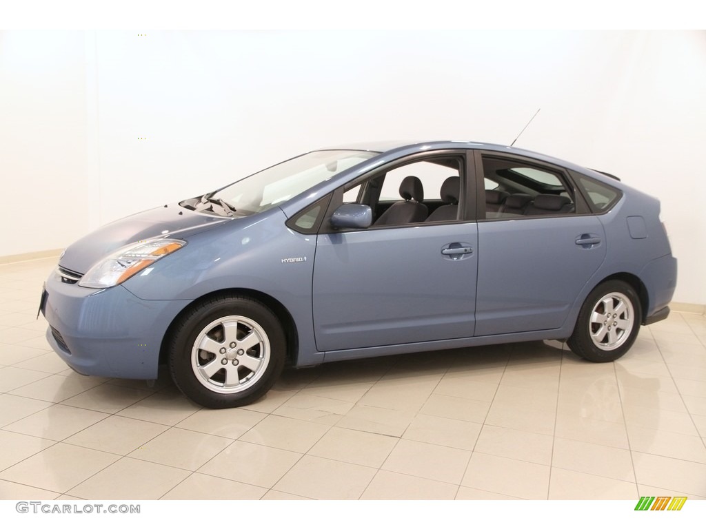 2008 Prius Hybrid - Seaside Blue Pearl / Bisque photo #3