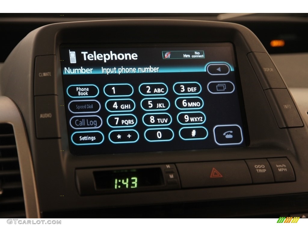 2008 Prius Hybrid - Seaside Blue Pearl / Bisque photo #10