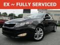 2013 Ebony Black Kia Optima EX  photo #1