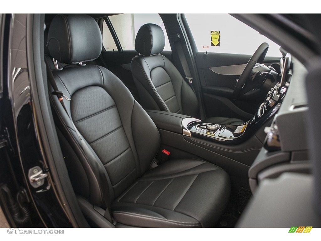 Black Interior 2017 Mercedes-Benz GLC 300 4Matic Photo #115467669