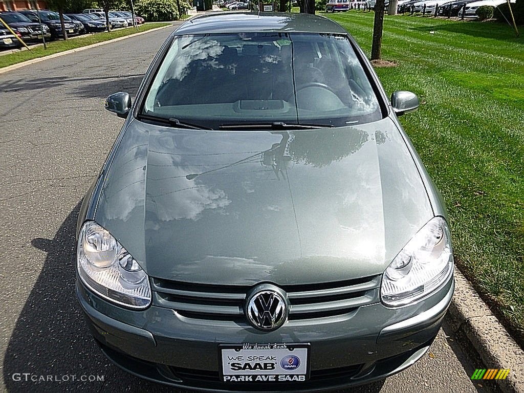 2007 Rabbit 4 Door - Sage Green Metallic / Art Grey photo #9