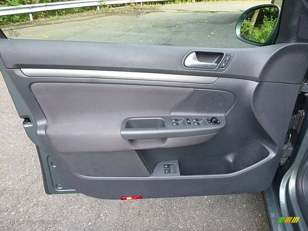 2007 Rabbit 4 Door - Sage Green Metallic / Art Grey photo #10