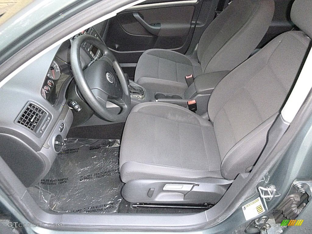 2007 Rabbit 4 Door - Sage Green Metallic / Art Grey photo #12