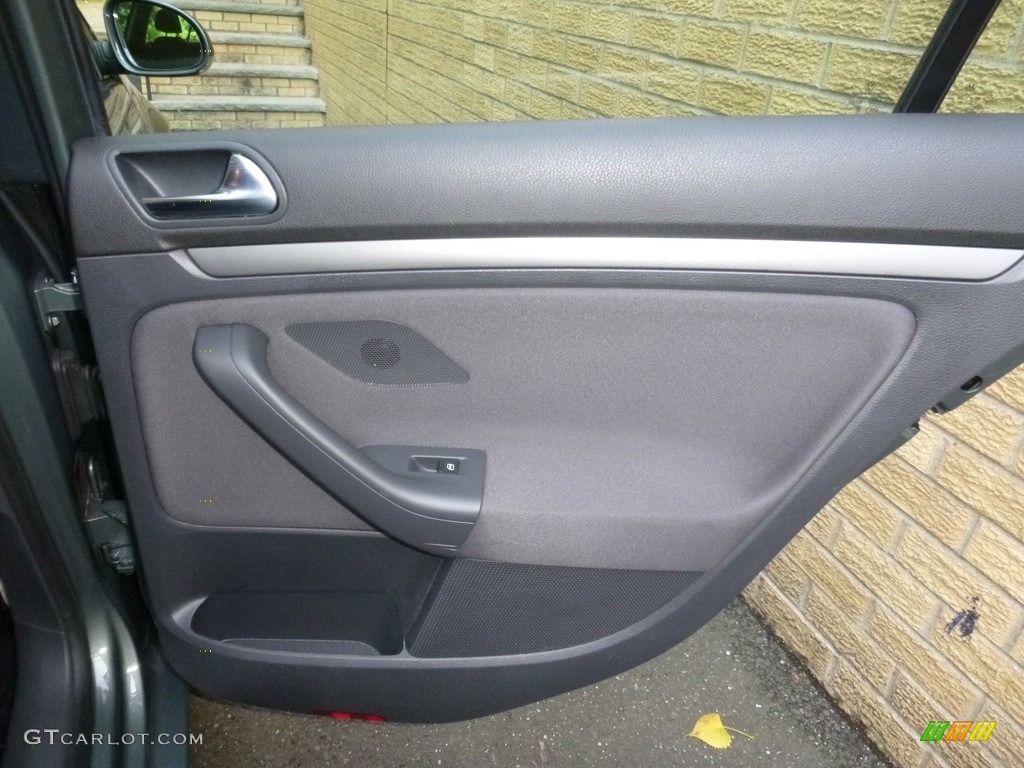 2007 Rabbit 4 Door - Sage Green Metallic / Art Grey photo #19