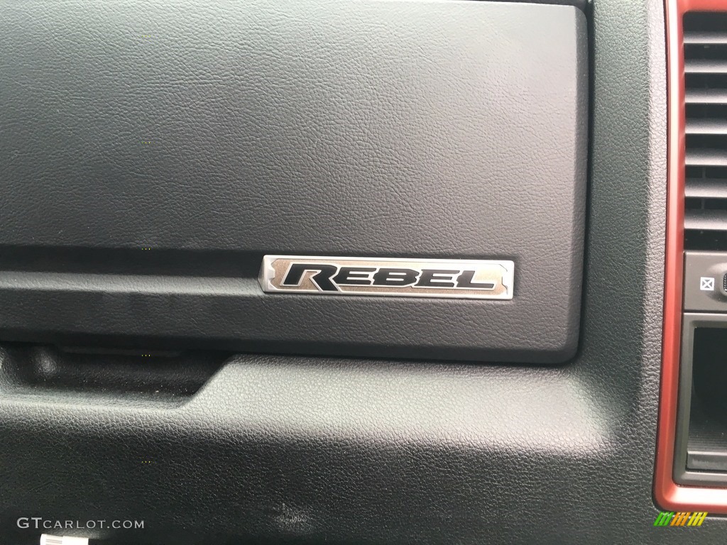 2016 1500 Rebel Crew Cab 4x4 - Bright White / Rebel Theme Red/Black photo #27