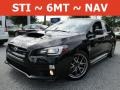 Crystal Black Silica 2016 Subaru WRX STI Limited