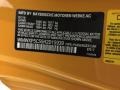 B70: Volcanic Orange 2017 Mini Hardtop Cooper 2 Door Color Code
