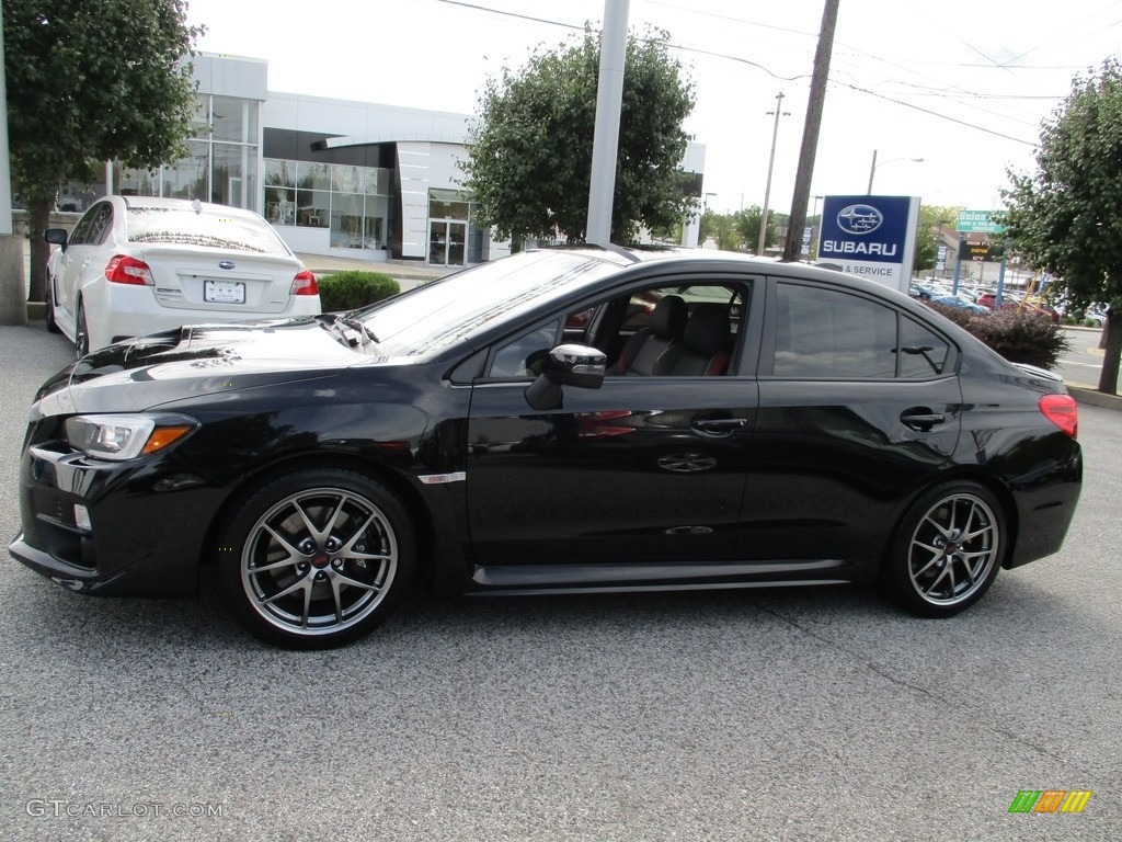 Crystal Black Silica 2016 Subaru WRX STI Limited Exterior Photo #115469505
