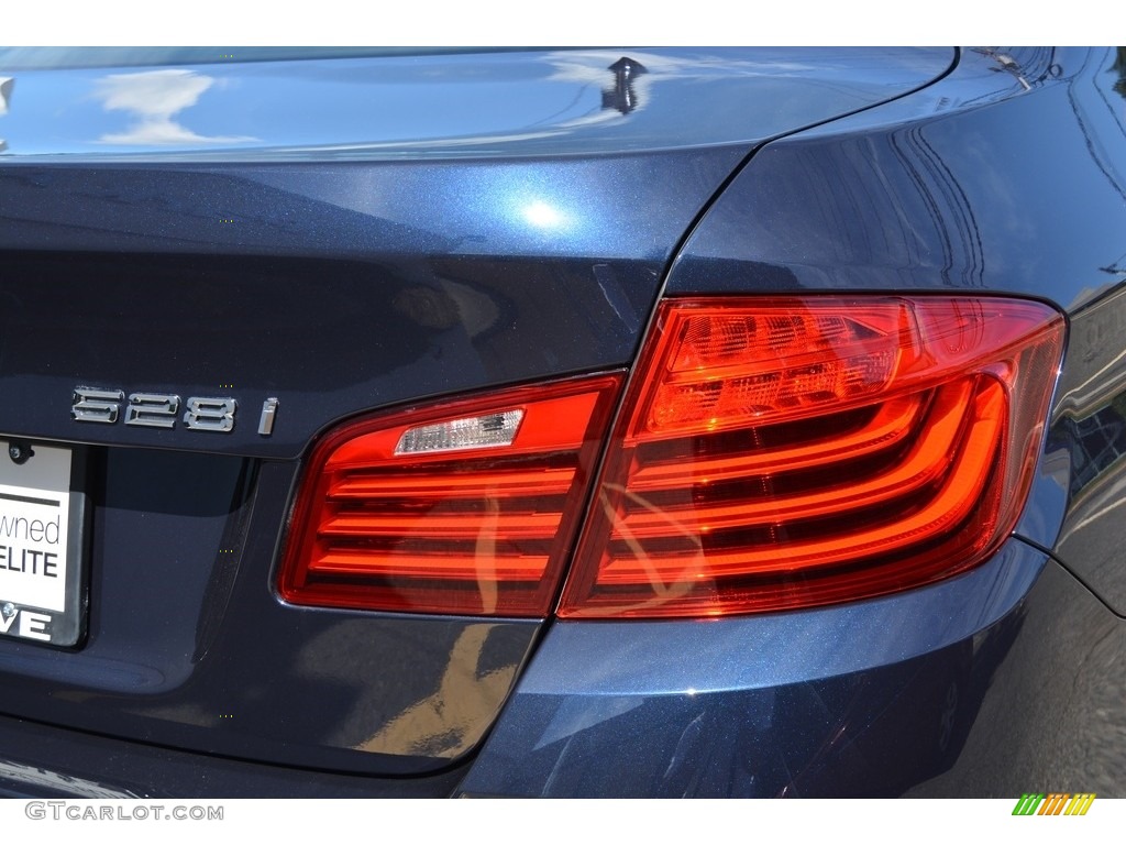 2016 5 Series 528i xDrive Sedan - Imperial Blue Metallic / Cinnamon Brown photo #22