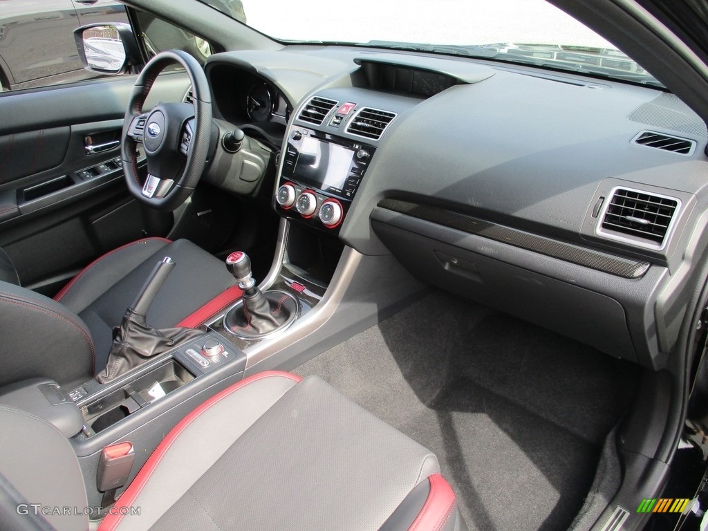 2016 Subaru WRX STI Limited Carbon Black Dashboard Photo #115469897