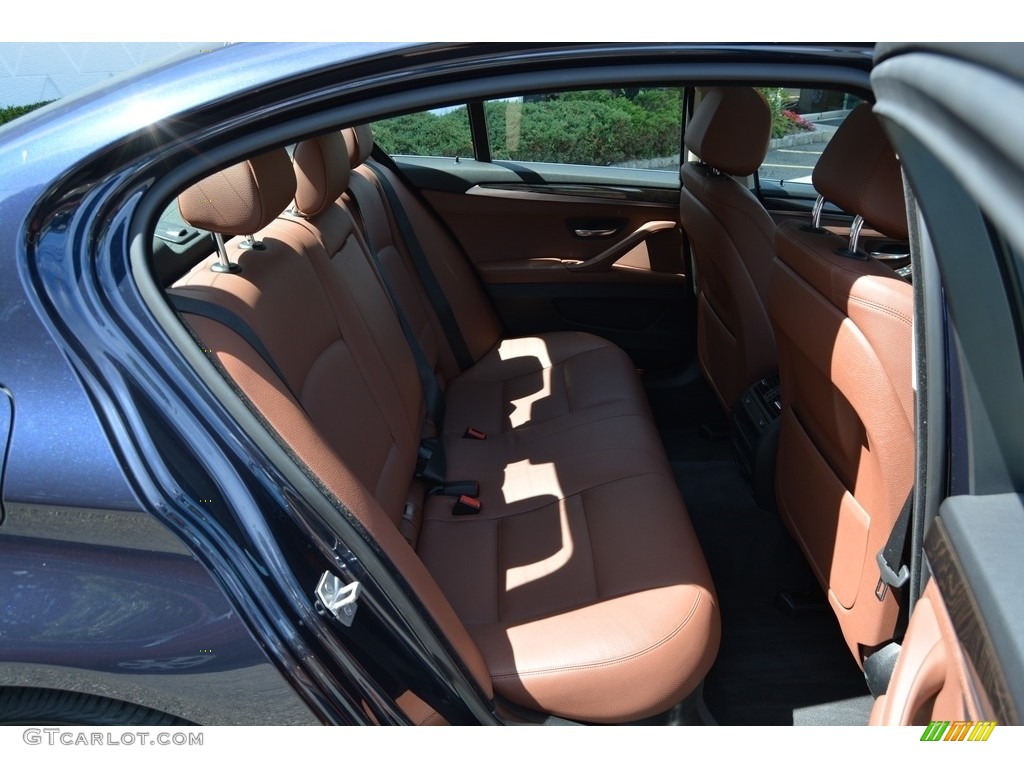 2016 5 Series 528i xDrive Sedan - Imperial Blue Metallic / Cinnamon Brown photo #24