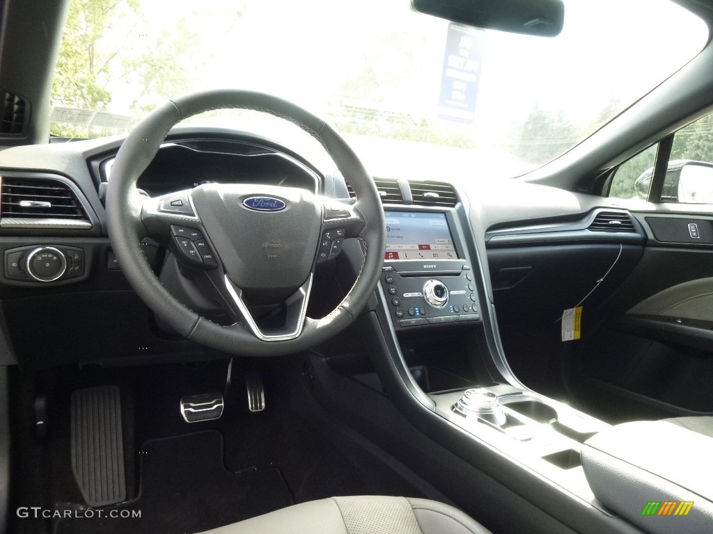 2017 Fusion Sport AWD - Shadow Black / Dark Earth Grey photo #9