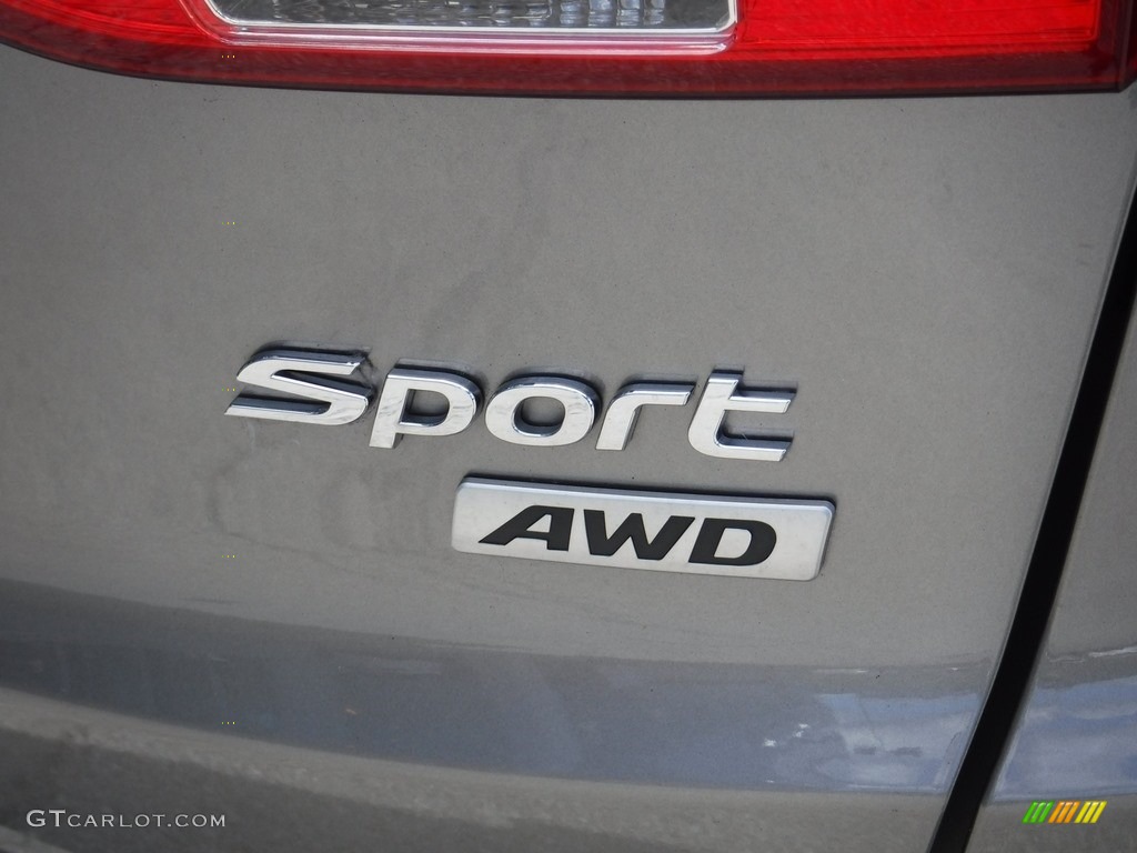 2015 Santa Fe Sport 2.4 AWD - Platinum Graphite / Gray photo #9