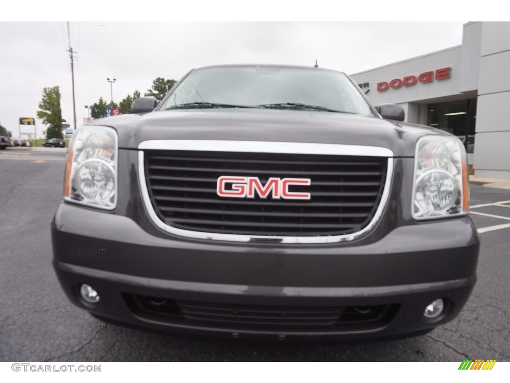 2011 Yukon SLT - Storm Gray Metallic / Light Titanium photo #2