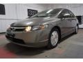 Galaxy Gray Metallic 2008 Honda Civic Hybrid Sedan Exterior