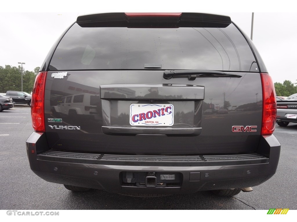 2011 Yukon SLT - Storm Gray Metallic / Light Titanium photo #6