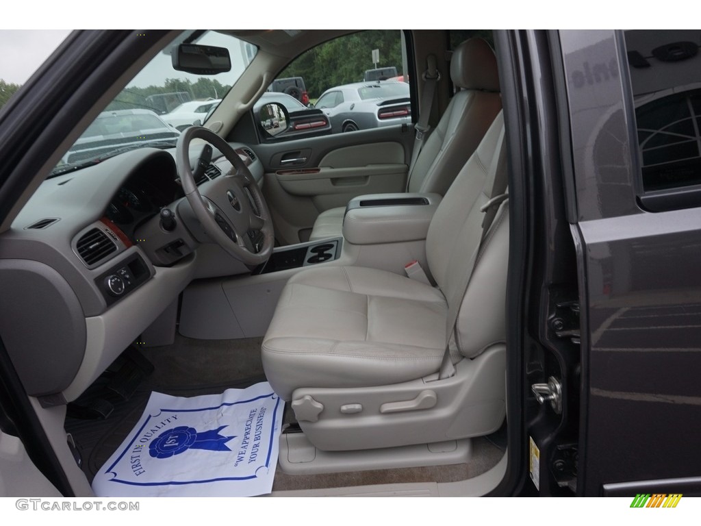 2011 Yukon SLT - Storm Gray Metallic / Light Titanium photo #9