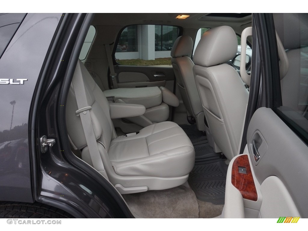 2011 Yukon SLT - Storm Gray Metallic / Light Titanium photo #21