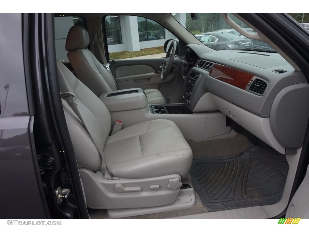 2011 Yukon SLT - Storm Gray Metallic / Light Titanium photo #22