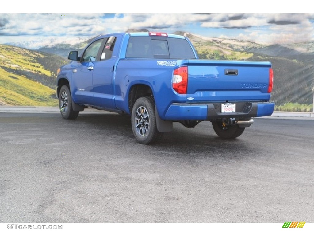 2016 Tundra Limited Double Cab 4x4 - Blazing Blue Pearl / Graphite photo #3
