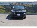 2016 Midnight Black Metallic Toyota Highlander XLE  photo #2