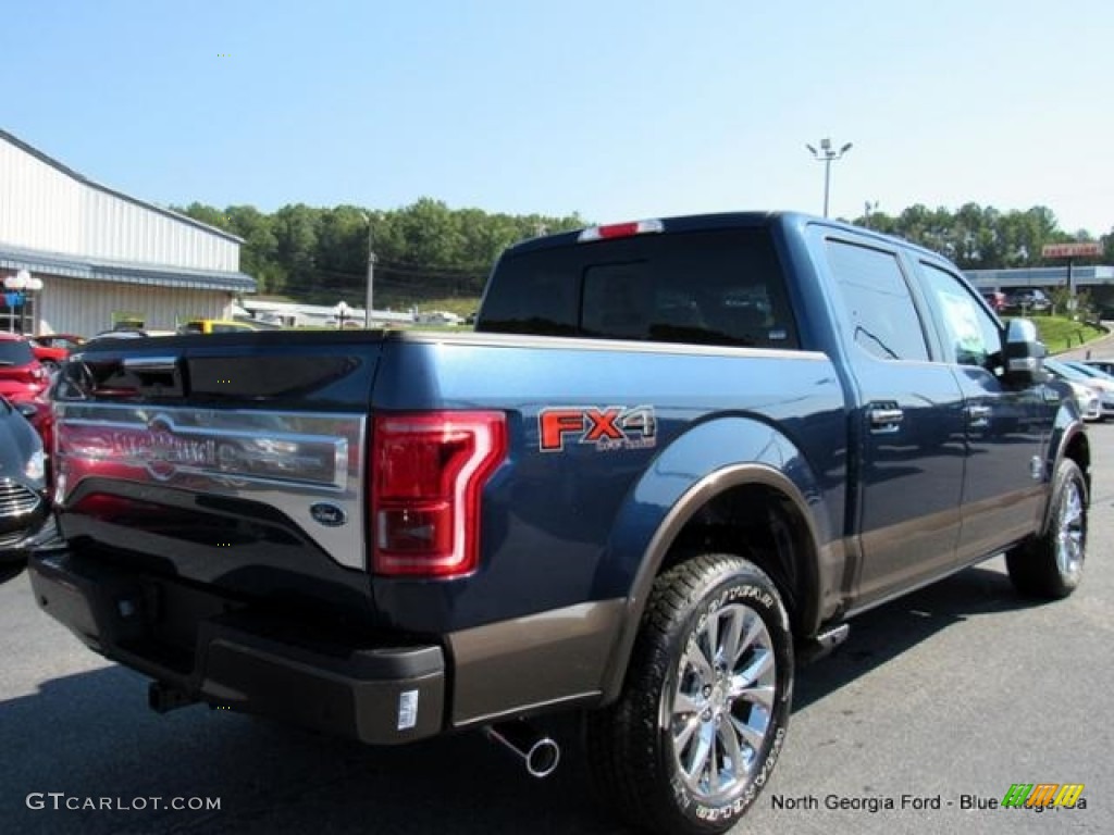2016 F150 King Ranch SuperCrew 4x4 - Blue Jeans / King Ranch Java photo #3