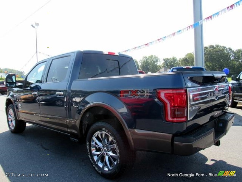 2016 F150 King Ranch SuperCrew 4x4 - Blue Jeans / King Ranch Java photo #4