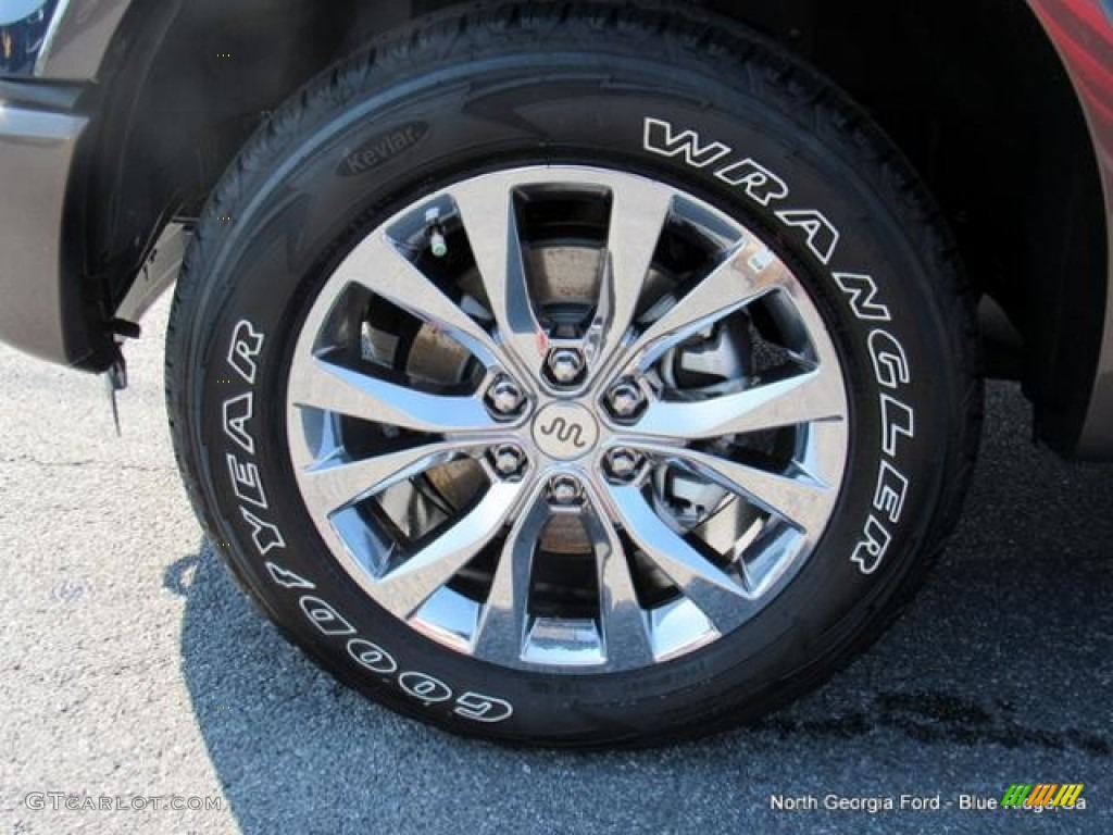 2016 F150 King Ranch SuperCrew 4x4 - Blue Jeans / King Ranch Java photo #5