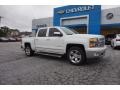 2014 Summit White Chevrolet Silverado 1500 LTZ Crew Cab  photo #1