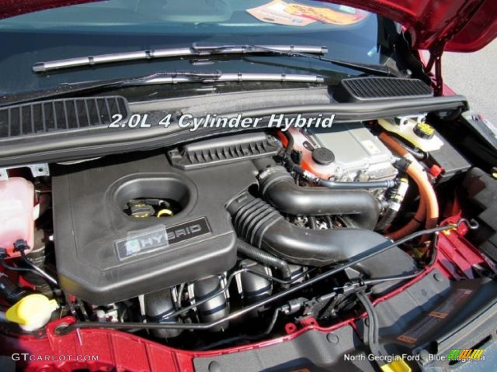 2016 C-Max Hybrid SEL - Ruby Red / Medium Light Stone photo #6