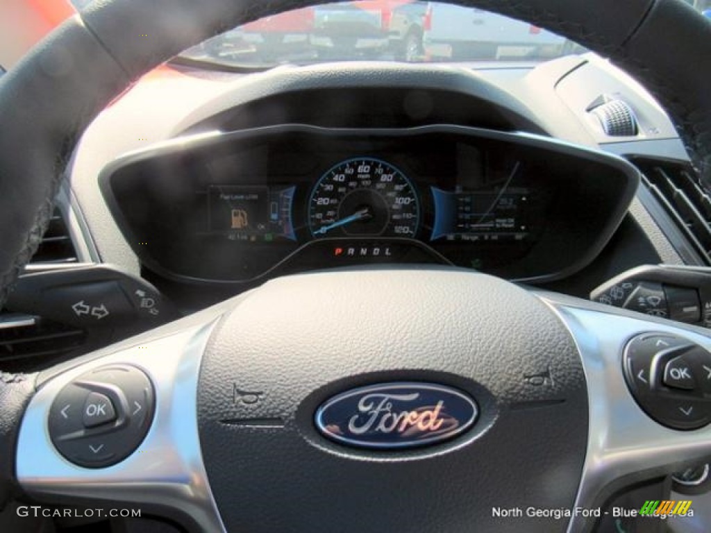 2016 C-Max Hybrid SEL - Ruby Red / Medium Light Stone photo #17