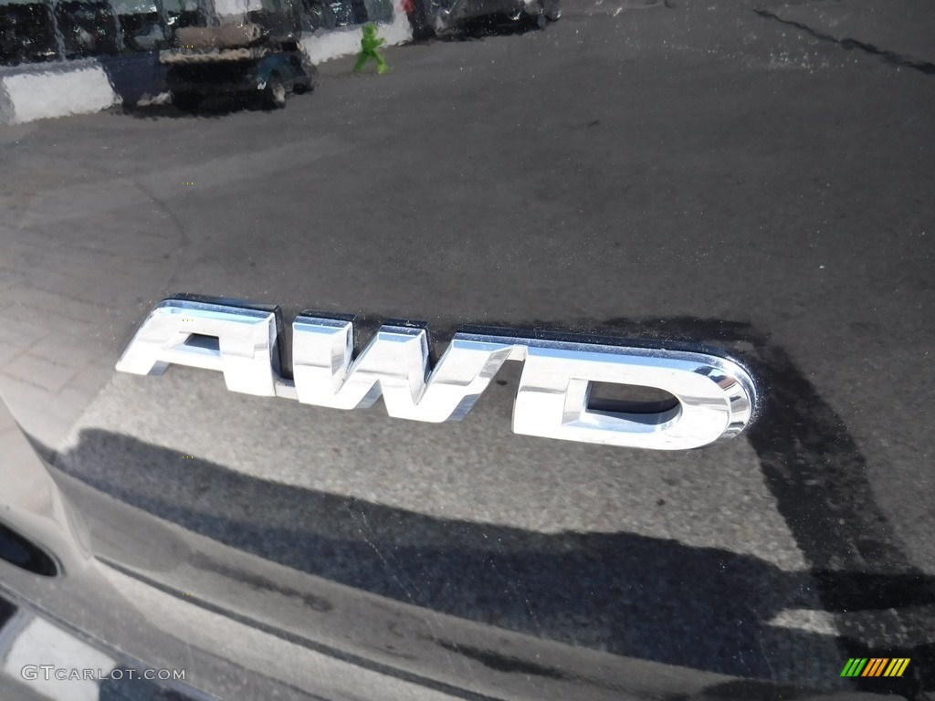 2014 CR-V LX AWD - Crystal Black Pearl / Black photo #8