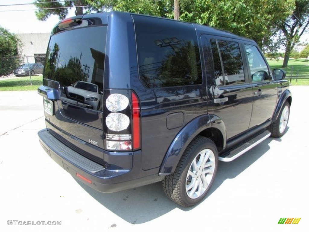 2016 LR4 HSE - Loire Blue Metallic / Almond/Arabica photo #7