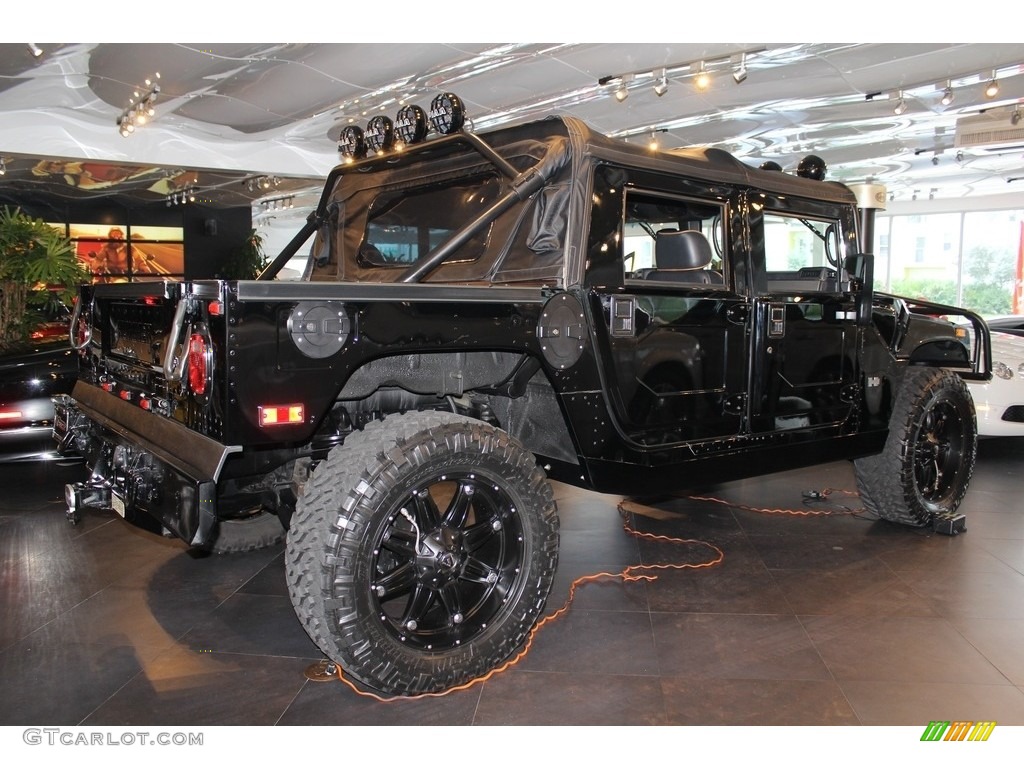 Black Diamond 2006 Hummer H1 Alpha Open Top Exterior Photo #115486270