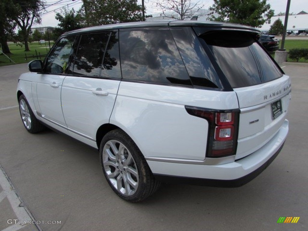 2016 Range Rover HSE - Fuji White / Ebony/Ebony photo #9