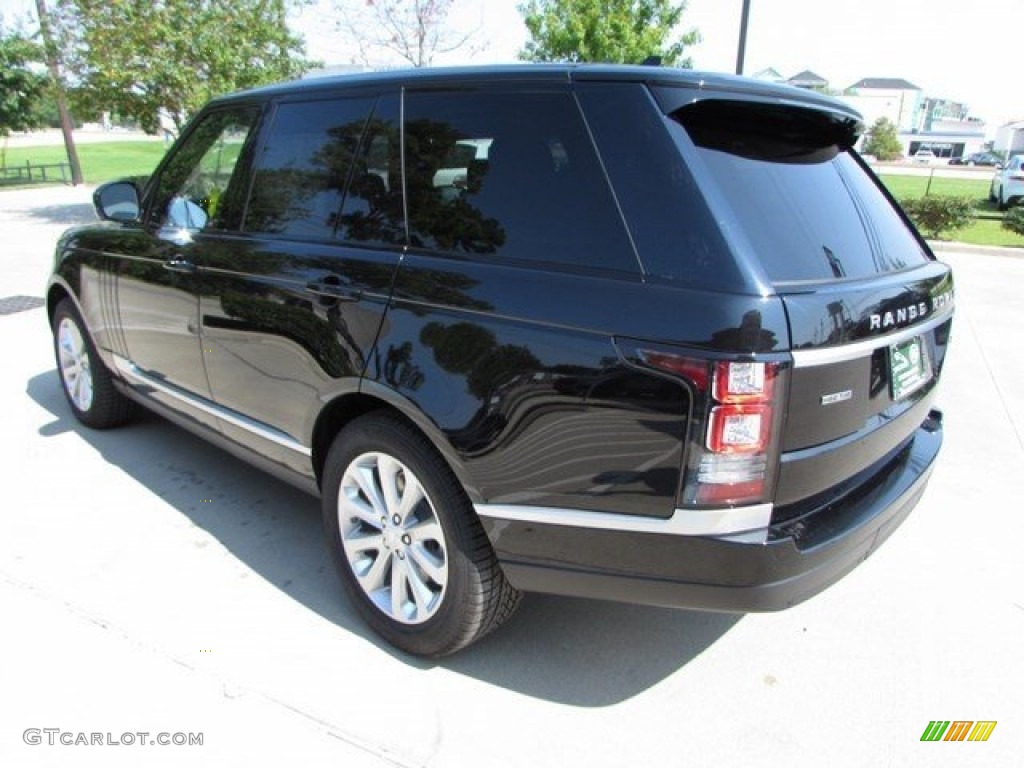 2016 Range Rover HSE - Santorini Black Metallic / Ebony/Ebony photo #9