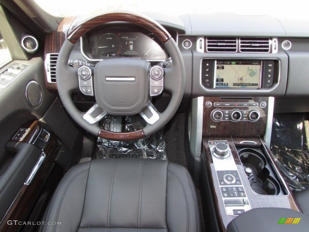 2016 Range Rover HSE - Santorini Black Metallic / Ebony/Ebony photo #13