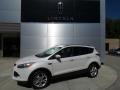 White Platinum 2014 Ford Escape Titanium 2.0L EcoBoost 4WD Exterior