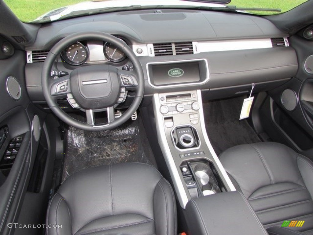 2017 Land Rover Range Rover Evoque Convertible HSE Dynamic Ebony/Ebony Dashboard Photo #115489930
