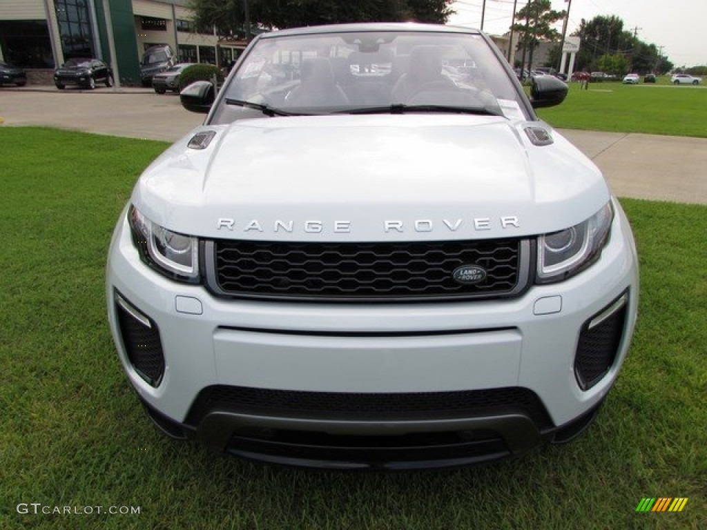 2017 Range Rover Evoque Convertible HSE Dynamic - Yulong White Metallic / Ebony/Ebony photo #12