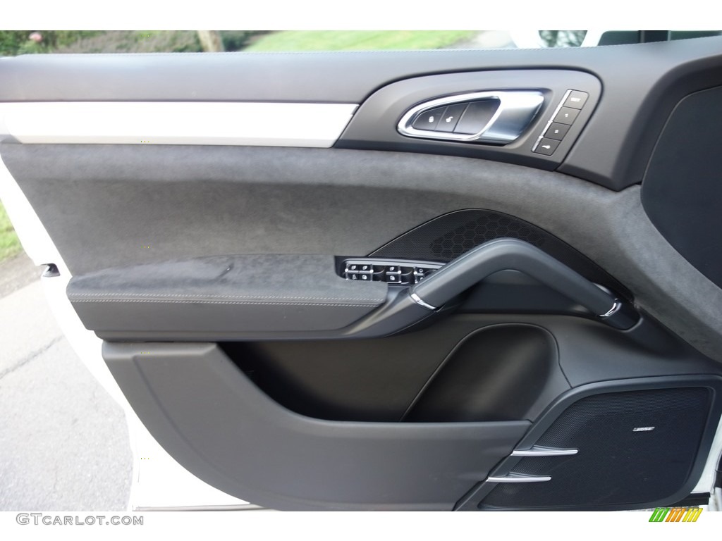 2016 Porsche Cayenne GTS Black Door Panel Photo #115490467