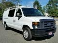 2013 Oxford White Ford E Series Van E150 Cargo  photo #1