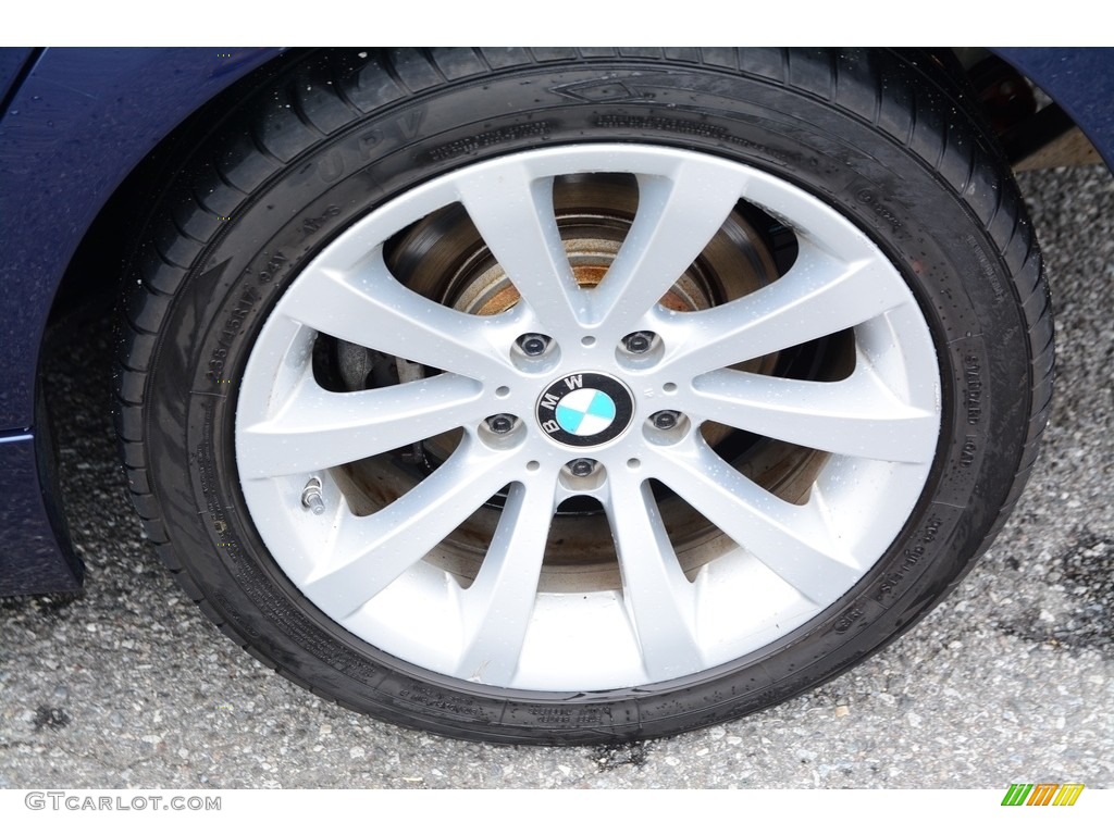 2011 3 Series 328i xDrive Sedan - Deep Sea Blue Metallic / Saddle Brown Dakota Leather photo #23