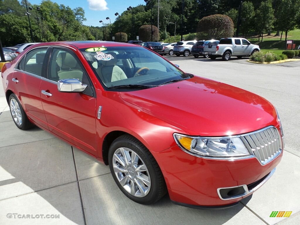 Red Candy Metallic 2012 Lincoln MKZ AWD Exterior Photo #115490674