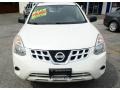 2011 Pearl White Nissan Rogue SV AWD  photo #2