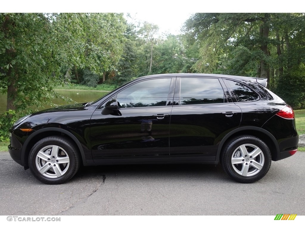 Black 2014 Porsche Cayenne S Exterior Photo #115490821