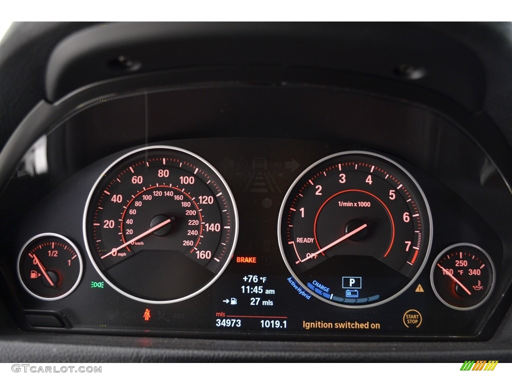 2013 3 Series ActiveHybrid 3 Sedan - Alpine White / Black photo #27