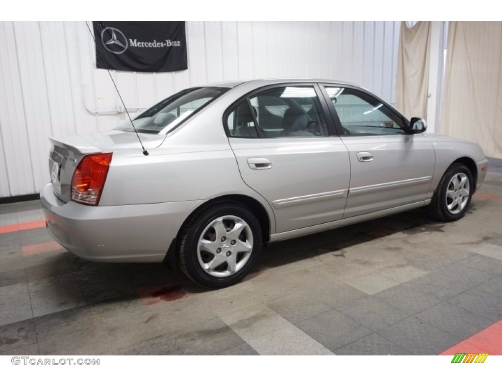 2006 Elantra GLS Sedan - Champagne Beige / Gray photo #7